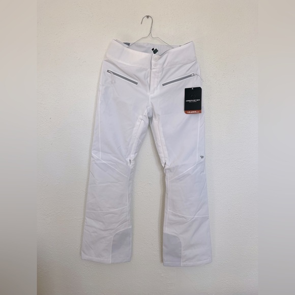 OBERMEYER WOMEN’S BLISS SNOW PANTS WHITE - Picture 4 of 8